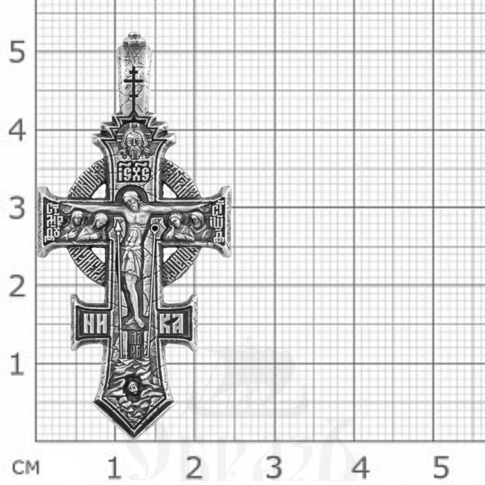 крест «никитрион», серебро 925 проба (арт. 101.960)